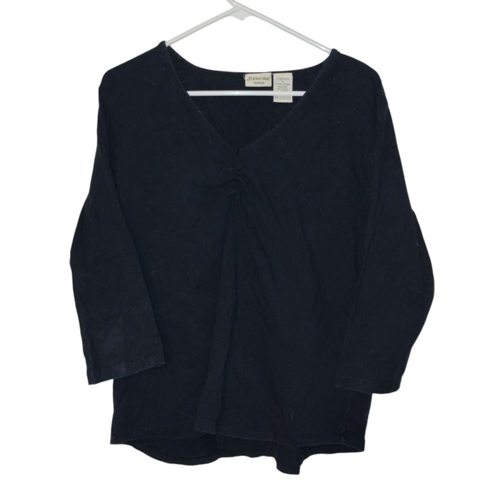 St John's Bay Size 1X Long Sleeve Shirt